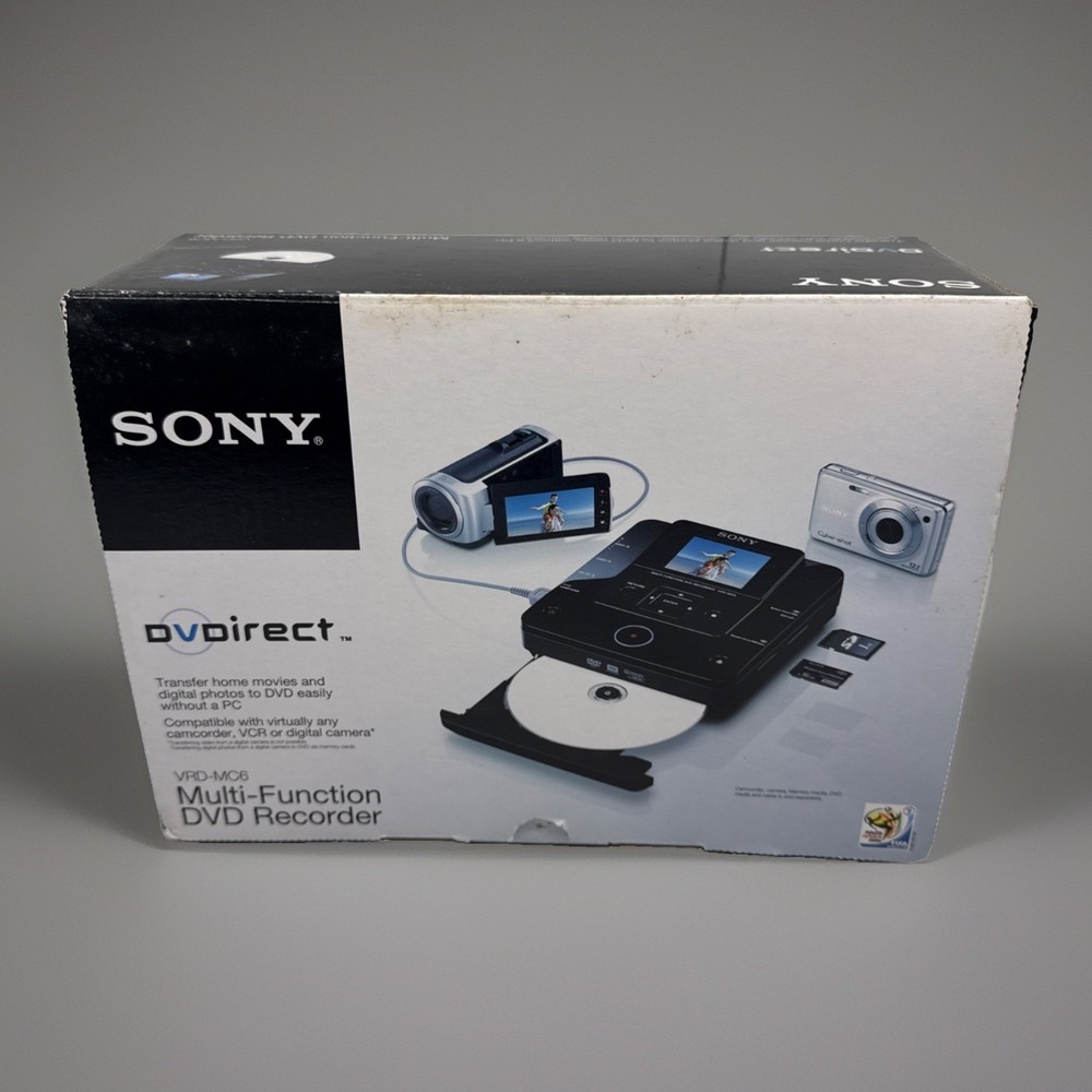 Sony DVDirect Multi-Function DVD Recorder Model VRD-MC6 - Transfer Home Movies